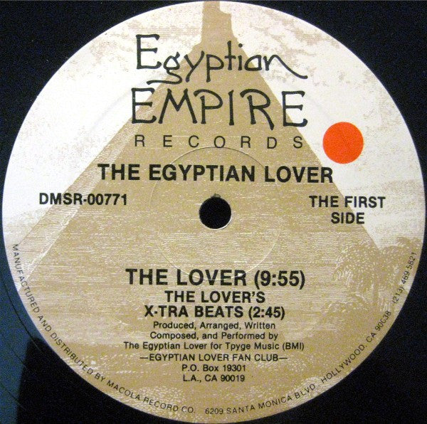 The Egyptian Lover* : The Lover (Long Version) (12")