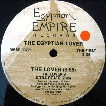 The Egyptian Lover* : The Lover (Long Version) (12")
