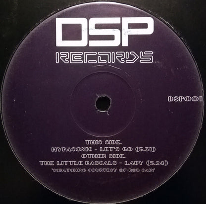 Hypasonic / The Little Rascals : Let's Go / Lady (12")