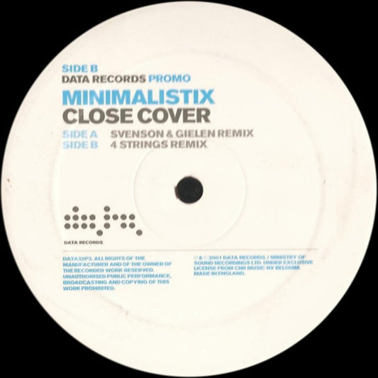 Minimalistix : Close Cover (12", Promo, 3/3)