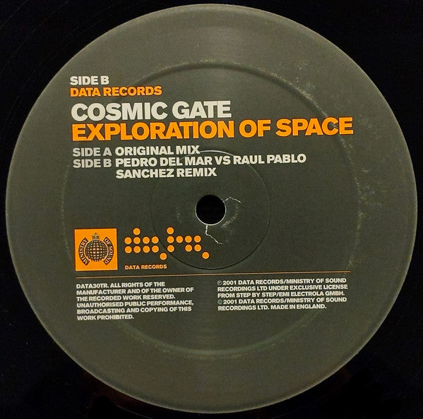 Cosmic Gate : Exploration Of Space (12")