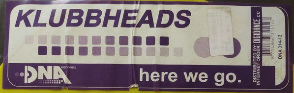 Klubbheads : Here We Go (12", Yel)