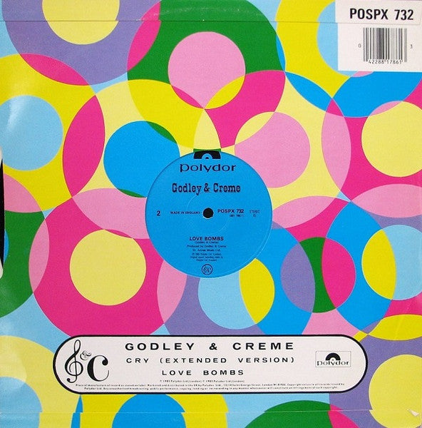 Godley & Creme : Cry (Extended Version) (12", Single, Col)