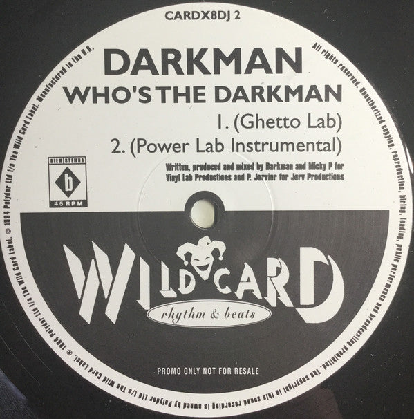 Darkman : Wicked (2x12", Promo)