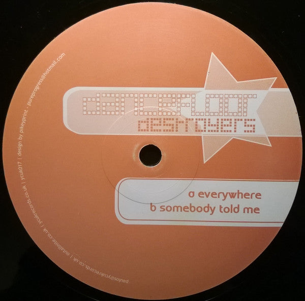 Dancefloor Destroyers : Everywhere / Somebody Told Me (12")