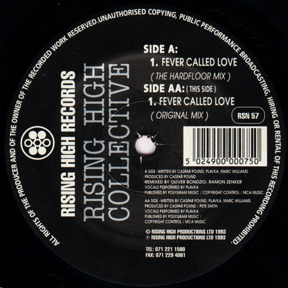 Rising High Collective : Fever Called Love (12")