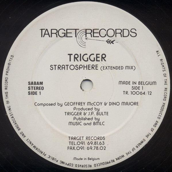Trigger (7) : Stratosphere (12")