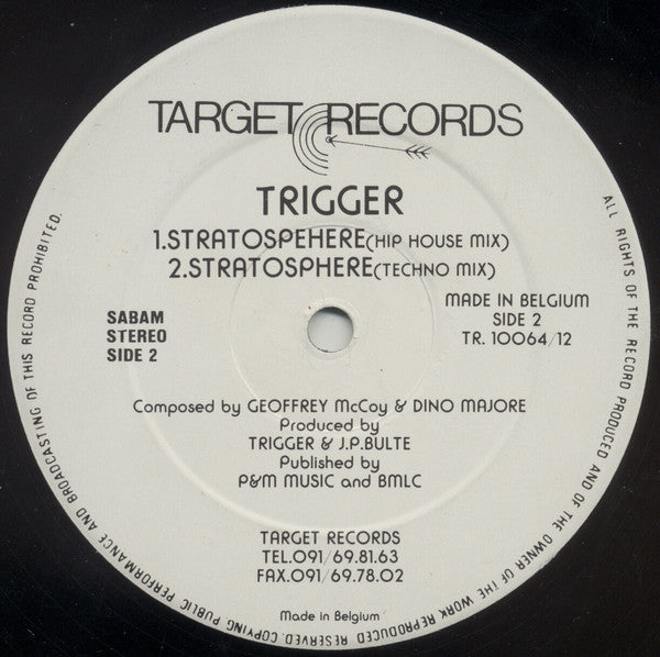 Trigger (7) : Stratosphere (12")