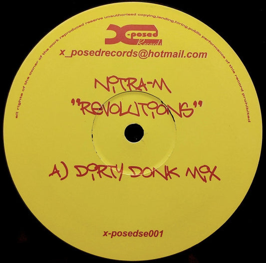 Nitra-M : Revolutions (12", S/Sided)