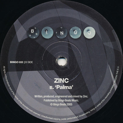 Shy FX / Zinc* : Plastic Soul / Palma (12")
