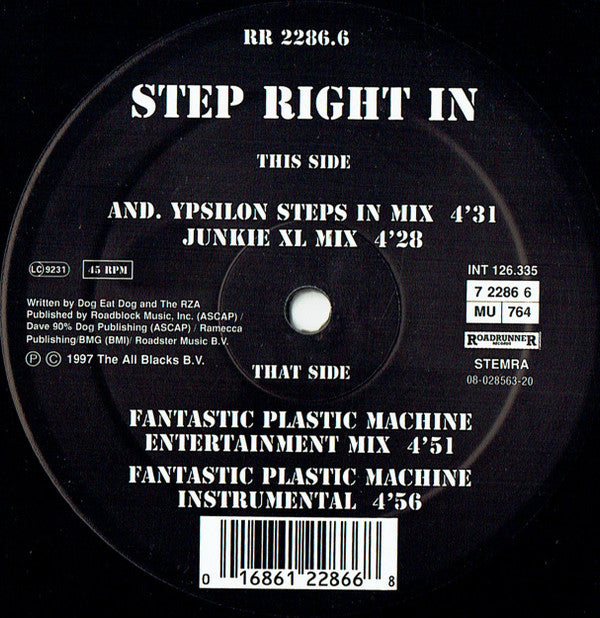 Dog Eat Dog : Step Right In (Remixed) (12", Single)