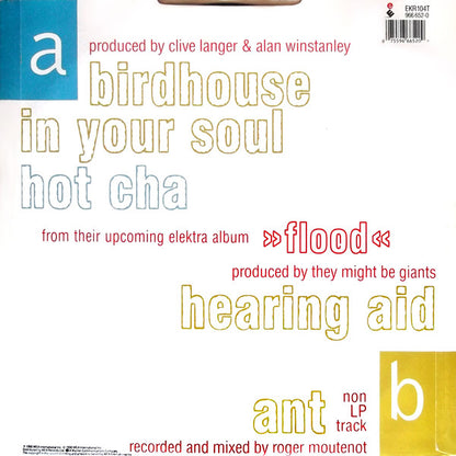 They Might Be Giants : Birdhouse In Your Soul (12", Single, Pal)