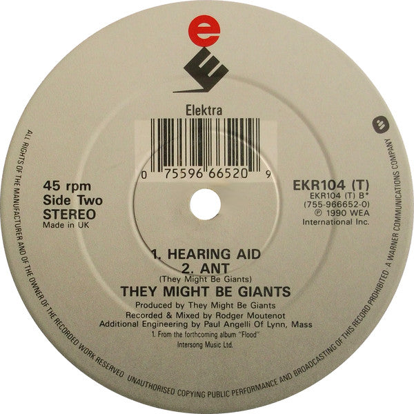 They Might Be Giants : Birdhouse In Your Soul (12", Single, Pal)