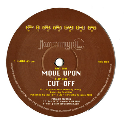 Jonny L : Cut-Off / Move Upon (12")