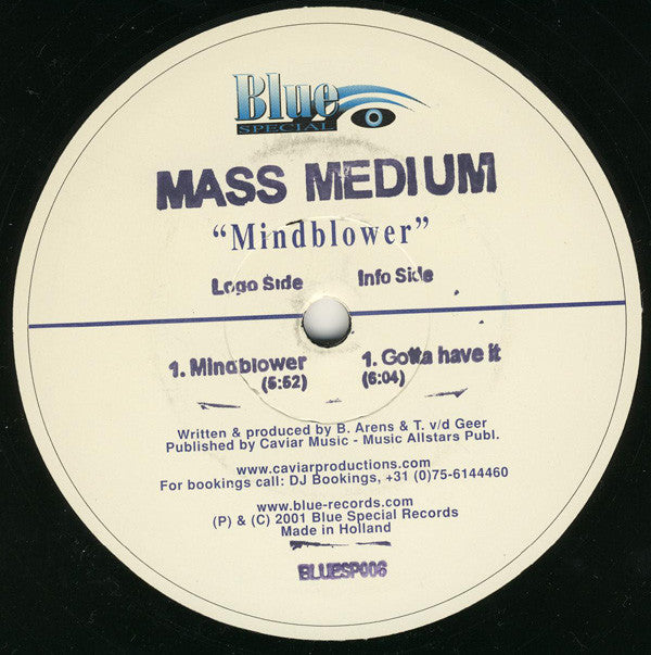 Mass Medium : Mindblower (12")