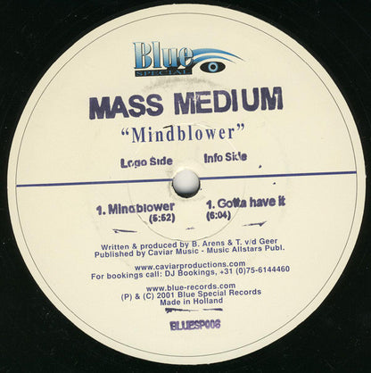 Mass Medium : Mindblower (12")