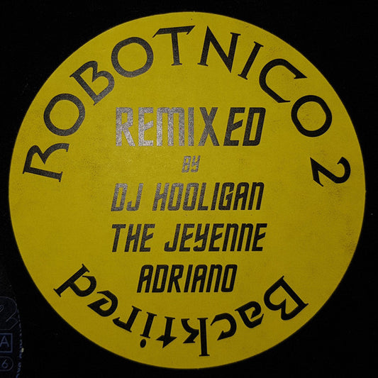 Robotnico : Backtired (Remix) (12", Blu)