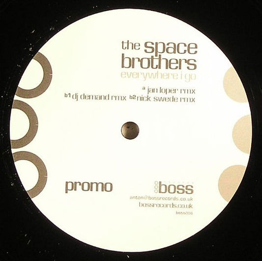 The Space Brothers : Everywhere I Go (12", Promo)