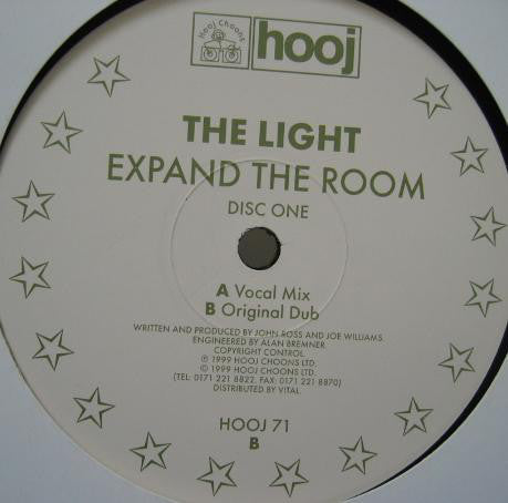 The Light : Expand The Room  (12", Promo, 1/2)