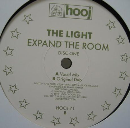 The Light : Expand The Room  (12", Promo, 1/2)