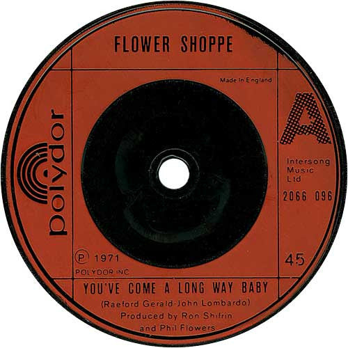 Flower Shoppe : You've Come A Long Way Baby (7", Single)