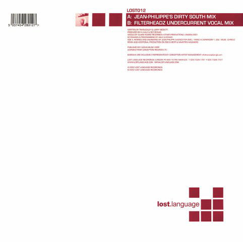 Barraka : Song To The Siren (12", 1/2)