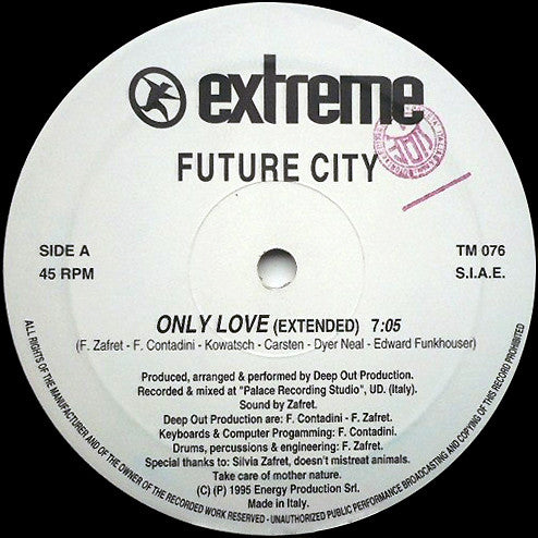 Future City : Only Love (12")