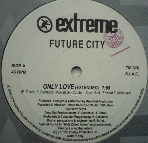 Future City : Only Love (12")