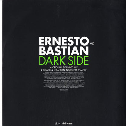 Ernesto vs. Bastian : Dark Side (12")