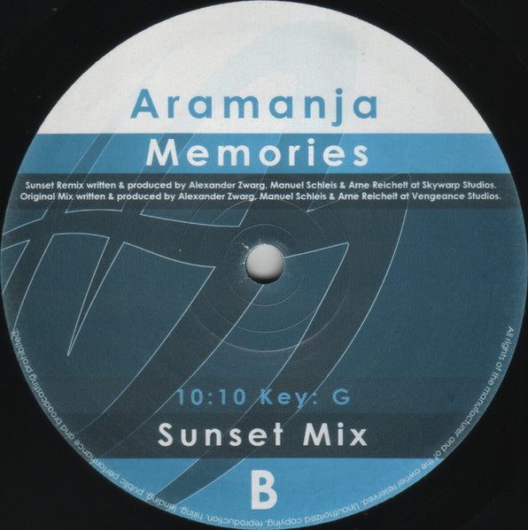 Aramanja : Memories (12")