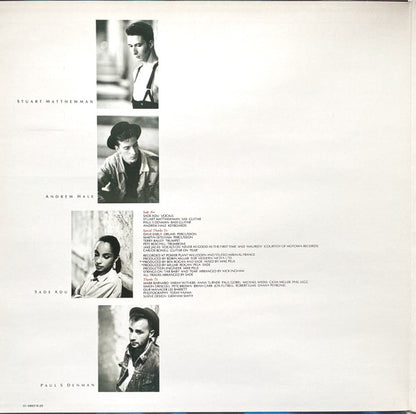 Sade : Promise (LP, Album, Whi)