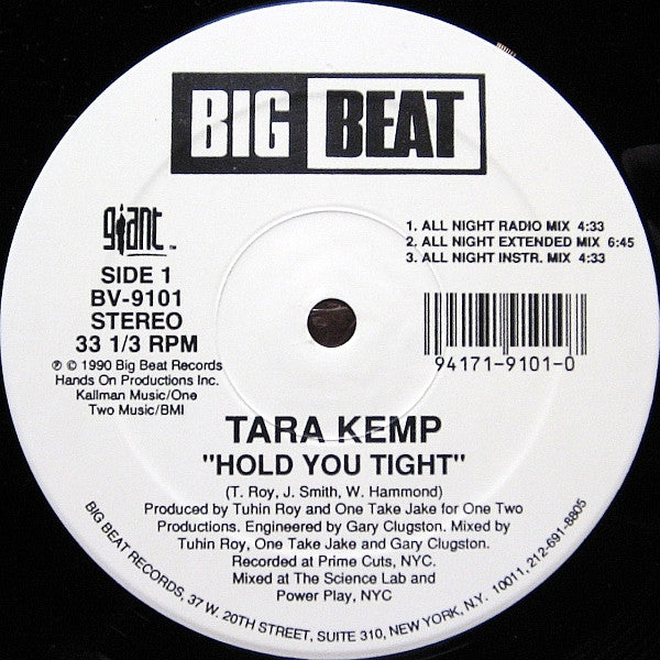 Tara Kemp : Hold You Tight (12")