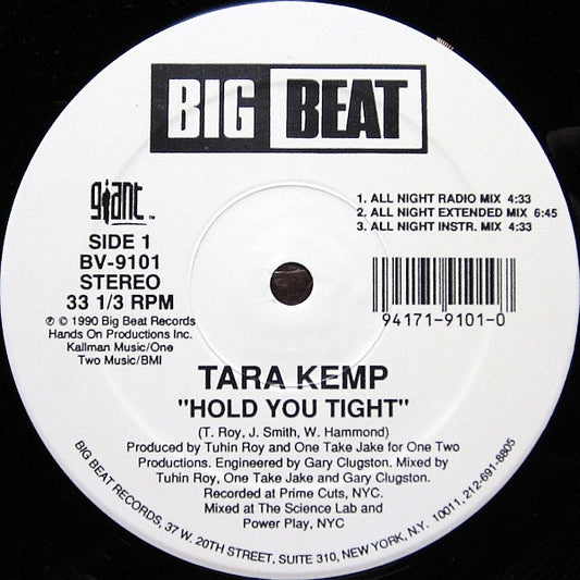Tara Kemp : Hold You Tight (12")