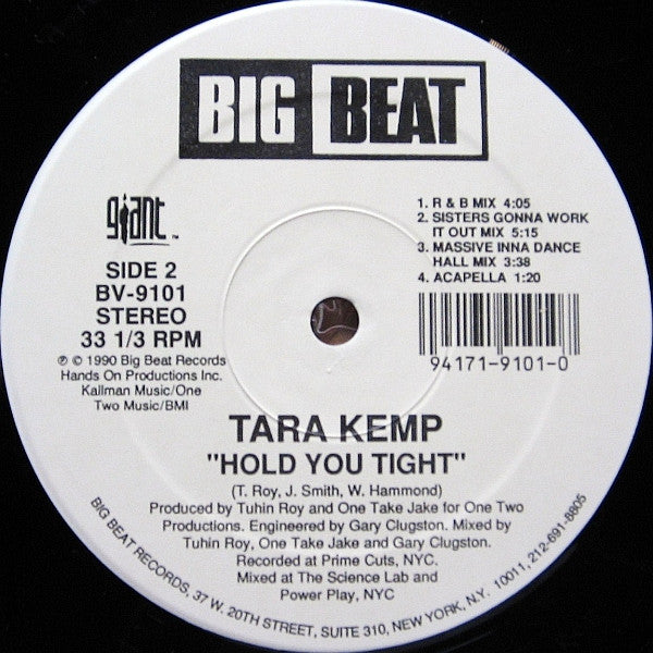 Tara Kemp : Hold You Tight (12")