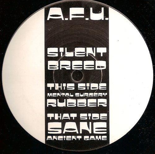 Silent Breed : Mental Surgery (12")