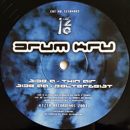 Drum Kru : Thin Air / Poltergeist (12")