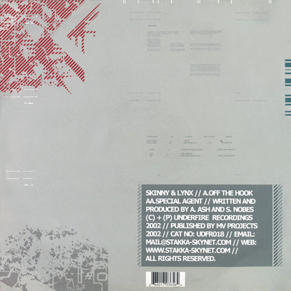 Skinny & Lynx : Off The Hook / Special Agent (12")
