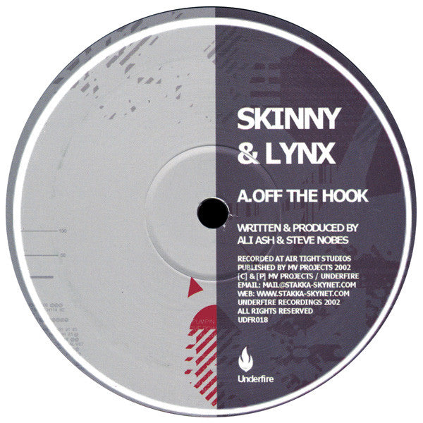 Skinny & Lynx : Off The Hook / Special Agent (12")