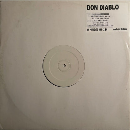 Don Diablo : The Sound Of Fear (12", W/Lbl)