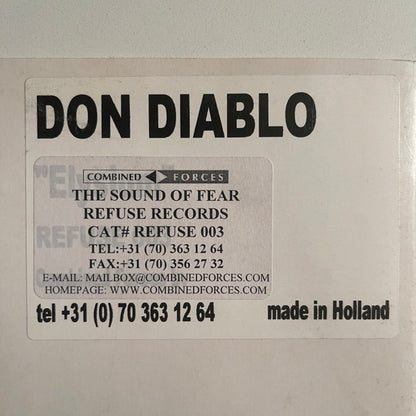 Don Diablo : The Sound Of Fear (12", W/Lbl)