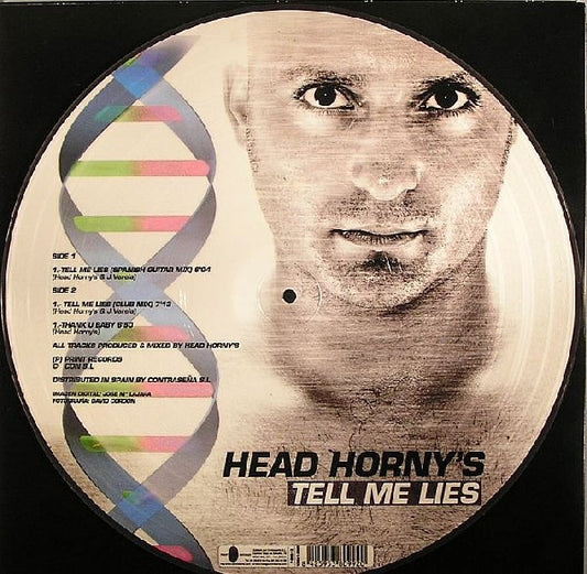 Head Horny's : Tell Me Lies (12", Pic)