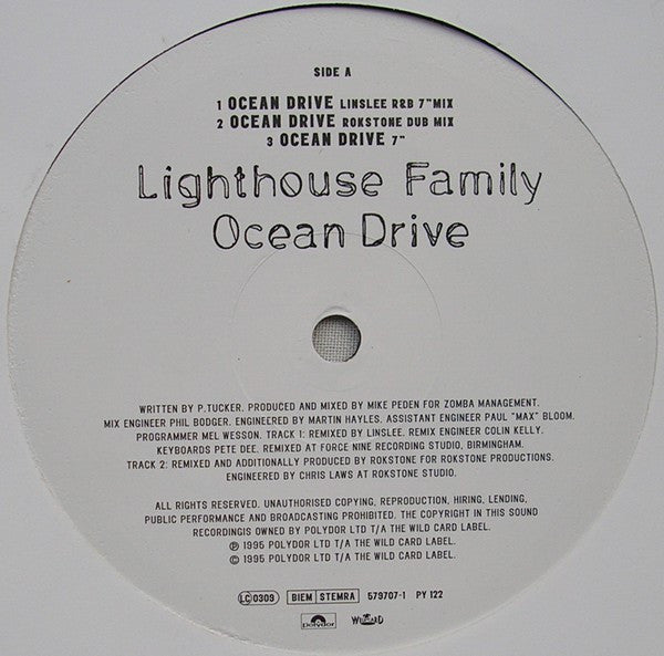 Lighthouse Family : Ocean Drive (12")