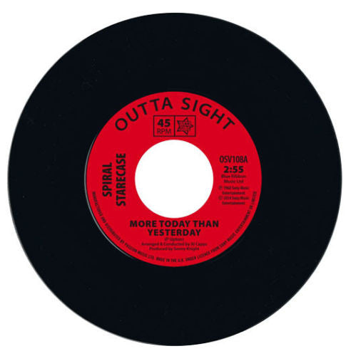 Spiral Starecase : More Today Than Yesterday / Baby What I Mean (7", Single, Mono, RM)