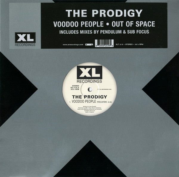 The Prodigy : Voodoo People • Out Of Space (12", Single)