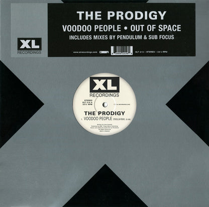 The Prodigy : Voodoo People • Out Of Space (12", Single)
