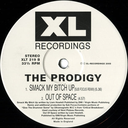 The Prodigy : Voodoo People • Out Of Space (12", Single)