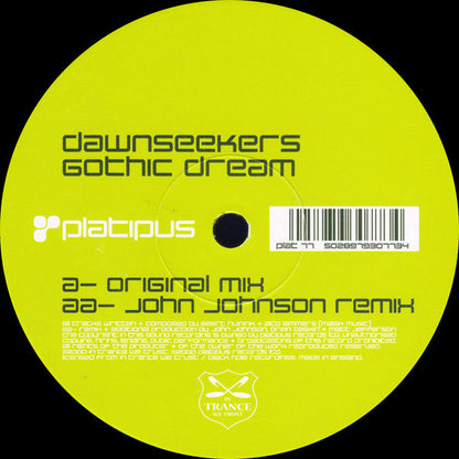 Dawnseekers : Gothic Dream (12")