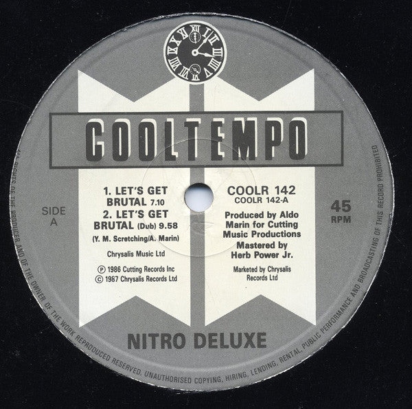 Nitro Deluxe : This Brutal House (Remix) (12", RE)