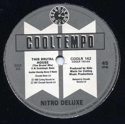 Nitro Deluxe : This Brutal House (Remix) (12", RE)
