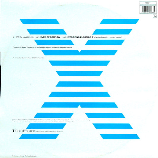 A Guy Called Gerald : FX (The Elevation Mix) (12")